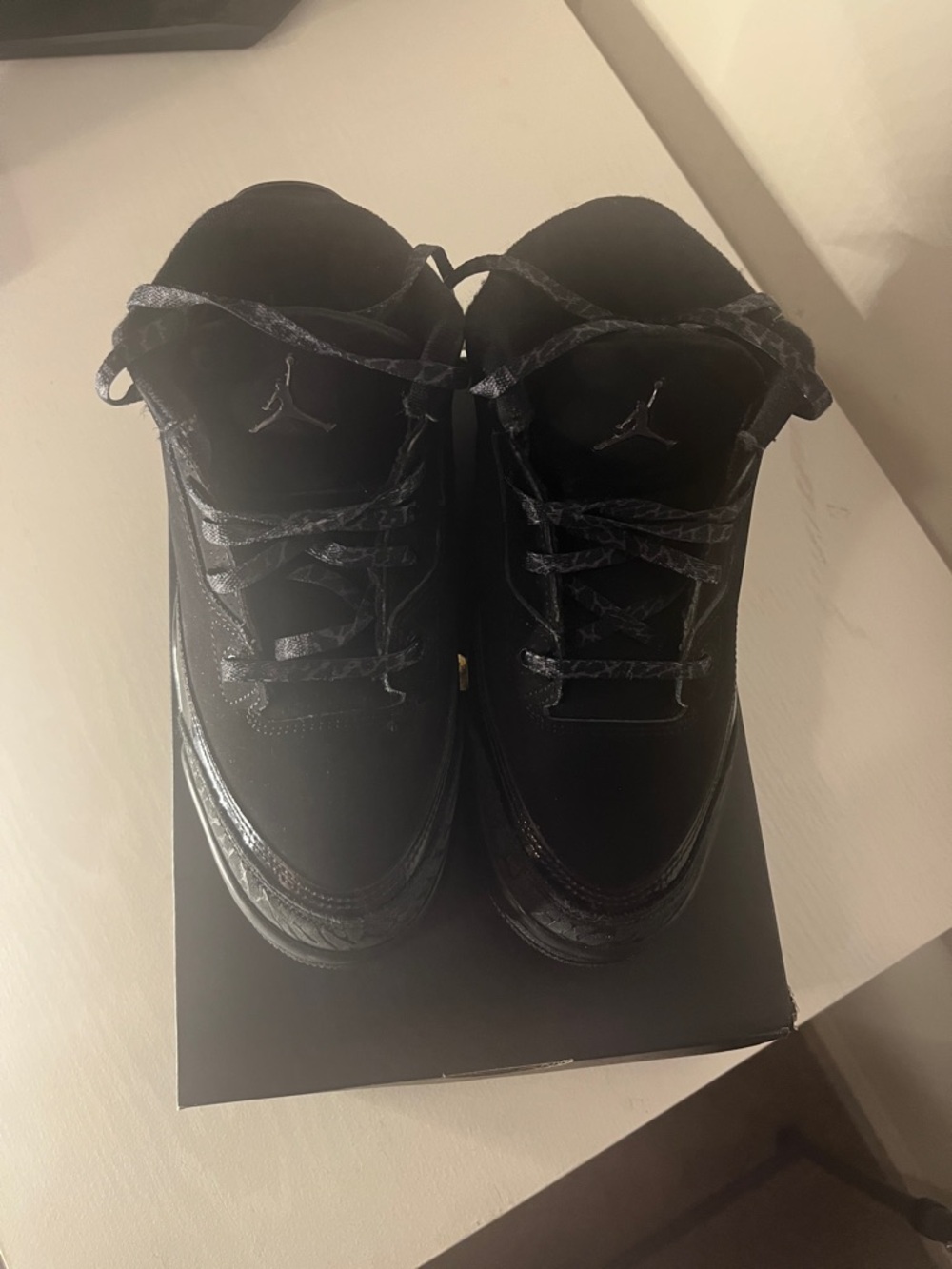 Jordan Black Low-Top Boy’s Sneaker